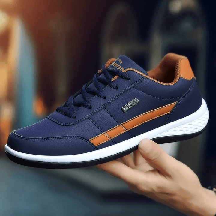 Herren Leder Orthopädische Komfortschuhe | Lässig Stil