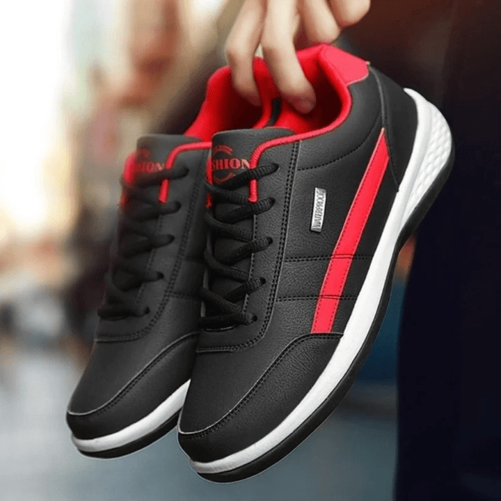 Herren Leder Orthopädische Komfortschuhe | Lässig Stil