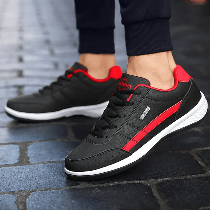 Herren Leder Orthopädische Komfortschuhe | Lässig Stil
