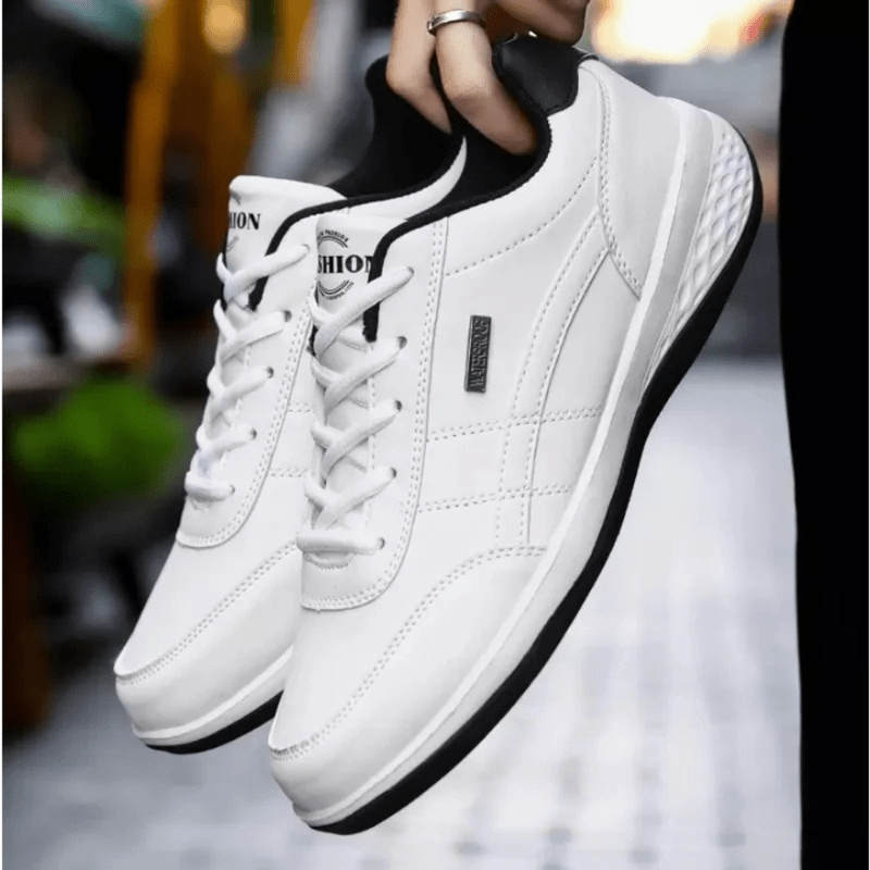 Herren Leder Orthopädische Komfortschuhe | Lässig Stil