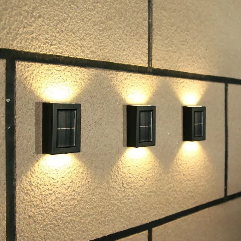 Yandir | Luxuriöse Kabellose Solar LED Wandlampen