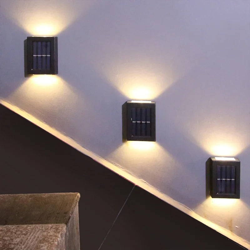 Yandir | Luxuriöse Kabellose Solar LED Wandlampen