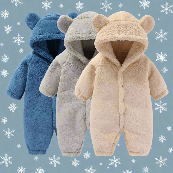 Warmer Vlies-Einteiler | Weicher Overall für Klein Kinder und Kleinkinder