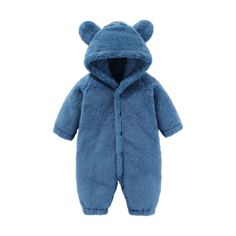 Warmer Vlies-Einteiler | Weicher Overall für Klein Kinder und Kleinkinder