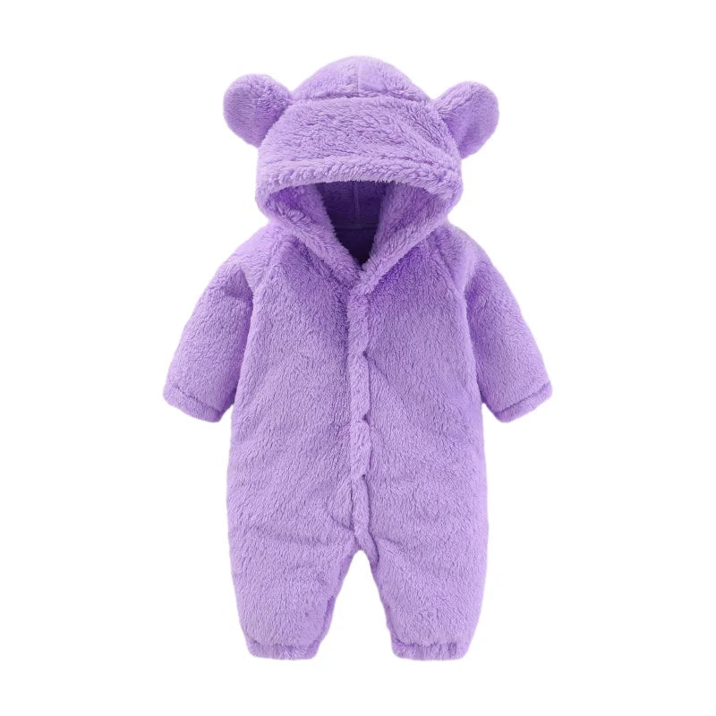 Warmer Vlies-Einteiler | Weicher Overall für Klein Kinder und Kleinkinder