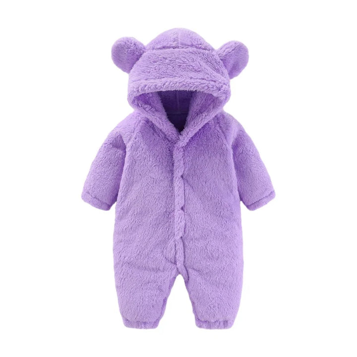 Warmer Vlies-Einteiler | Weicher Overall für Klein Kinder und Kleinkinder