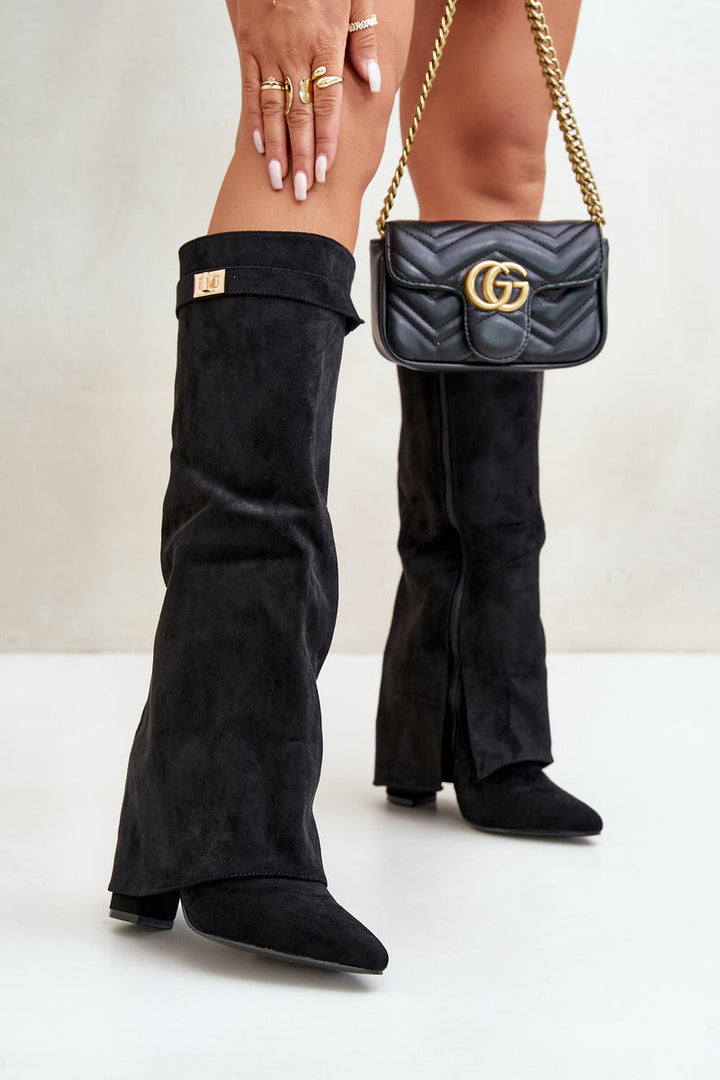 Apollonia | Schicke Damen Kniehohe Stiefel