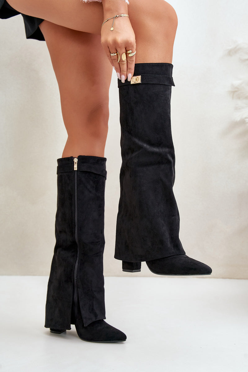 Apollonia | Schicke Damen Kniehohe Stiefel