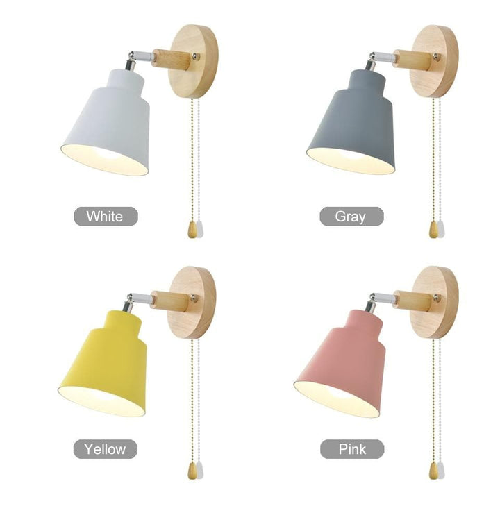 Brevik | Wandlampe mit Zugschalter