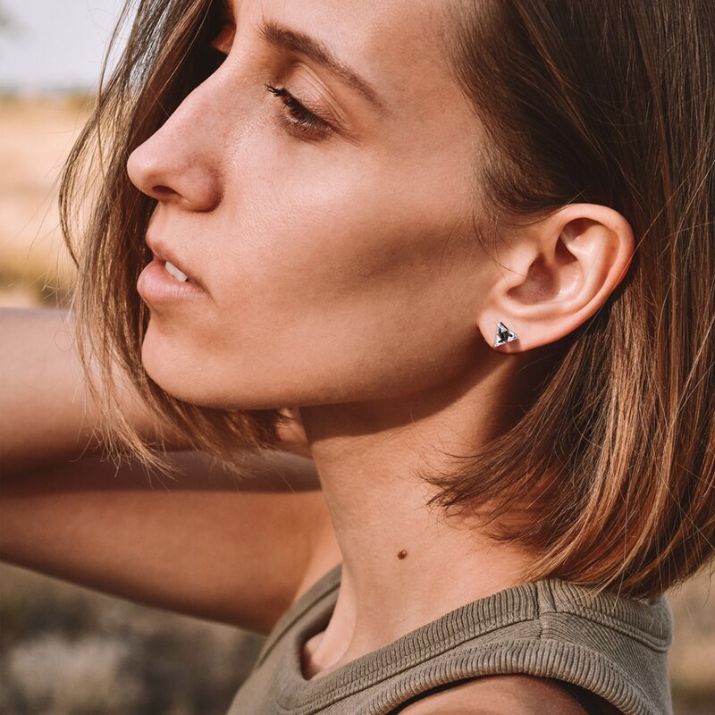 Estelle | Minimalistische Edelstahl Ohrstecker