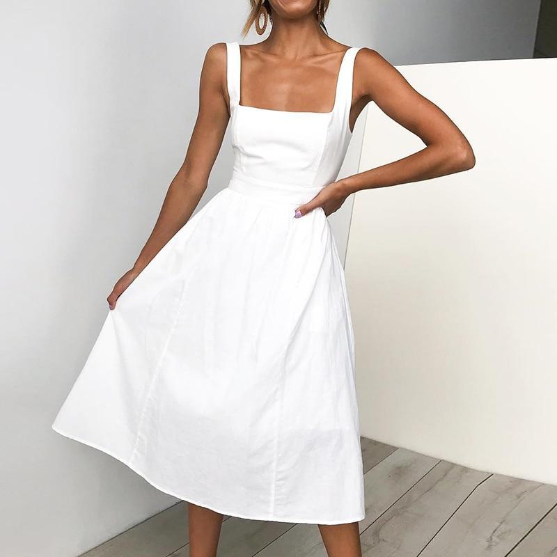Briony | Damen Sommerkleid Mit Cami Trägern
