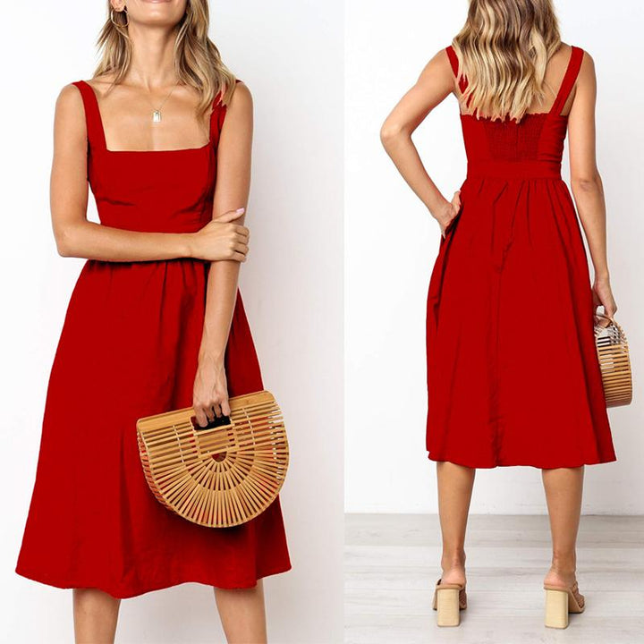 Briony | Damen Sommerkleid Mit Cami Trägern
