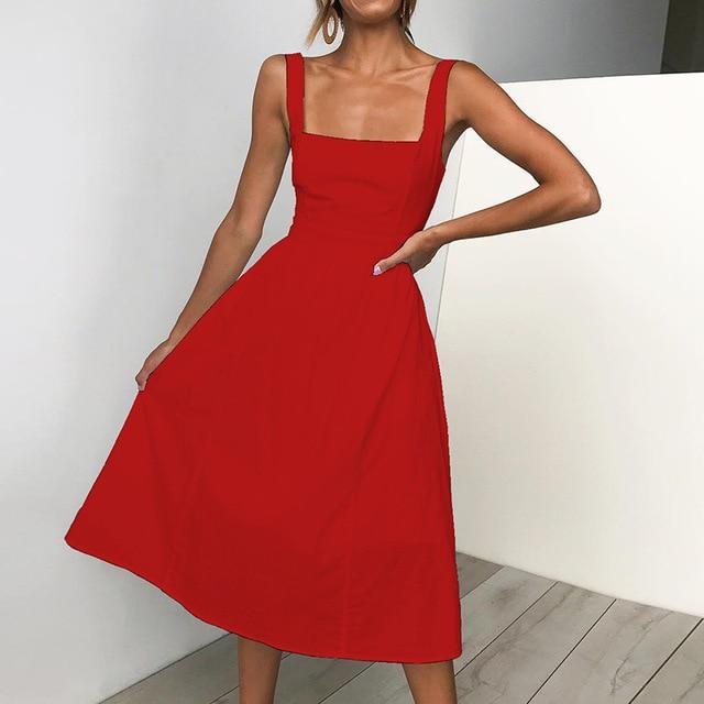 Briony | Damen Sommerkleid Mit Cami Trägern