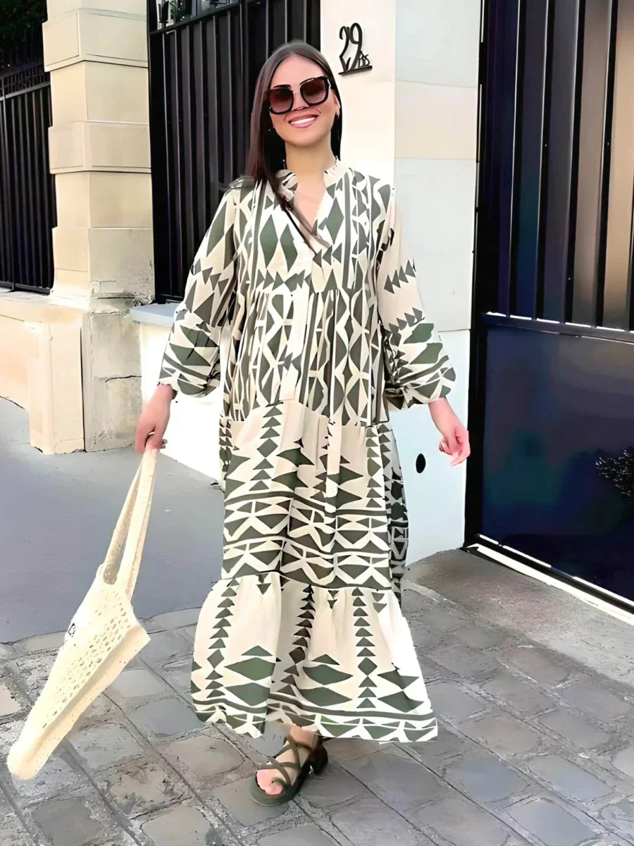 Astelle | Königlich Maxikleid