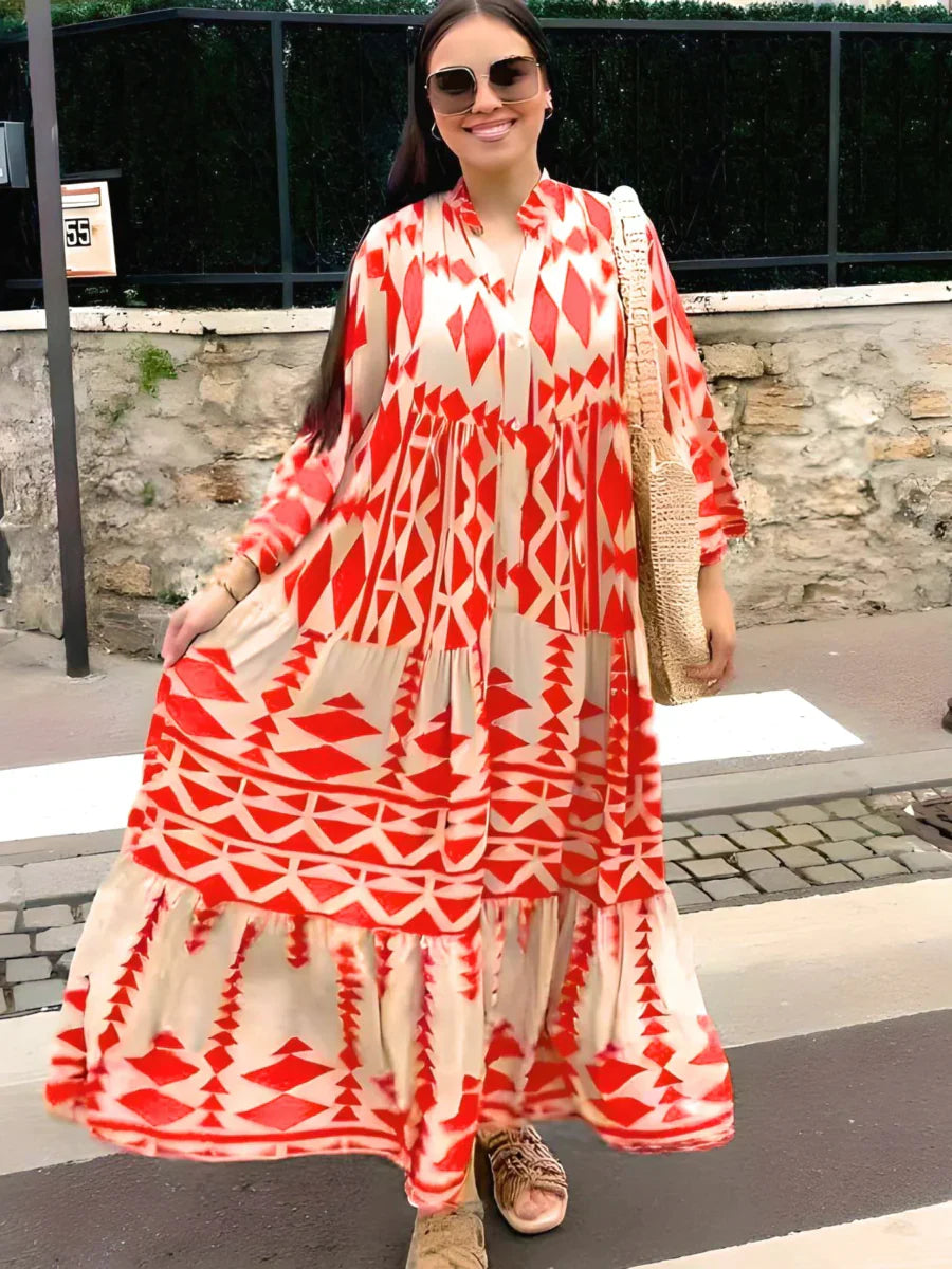 Astelle | Königlich Maxikleid