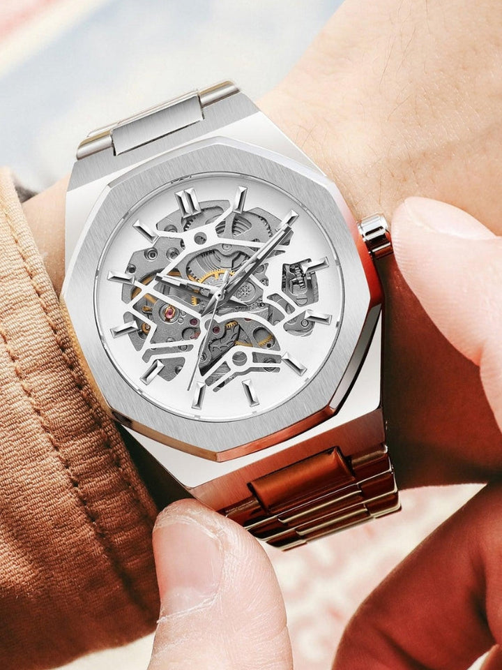 Blaise | Stilvoll Chronograf Mit Leder Riemen