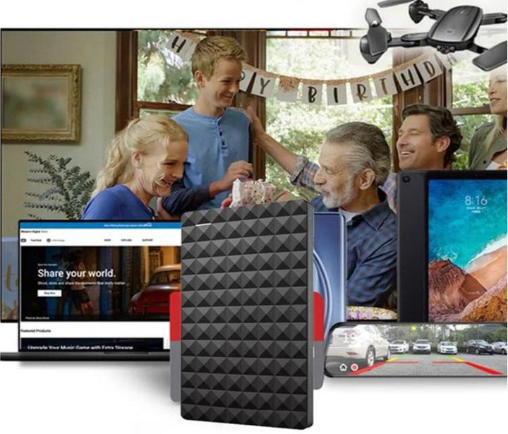 Externes Festplattenlaufwerk | Schlankes Tragbares USB 3.0-Laufwerk