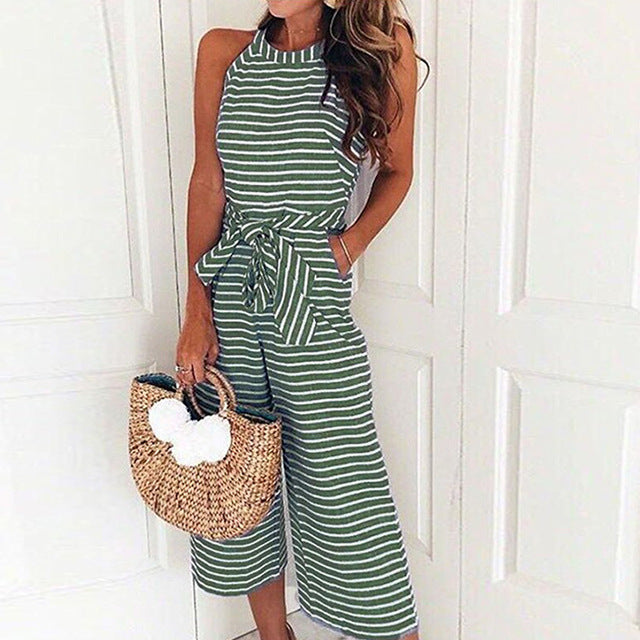 Wren | Damen Nautisch Gestreifter Overall