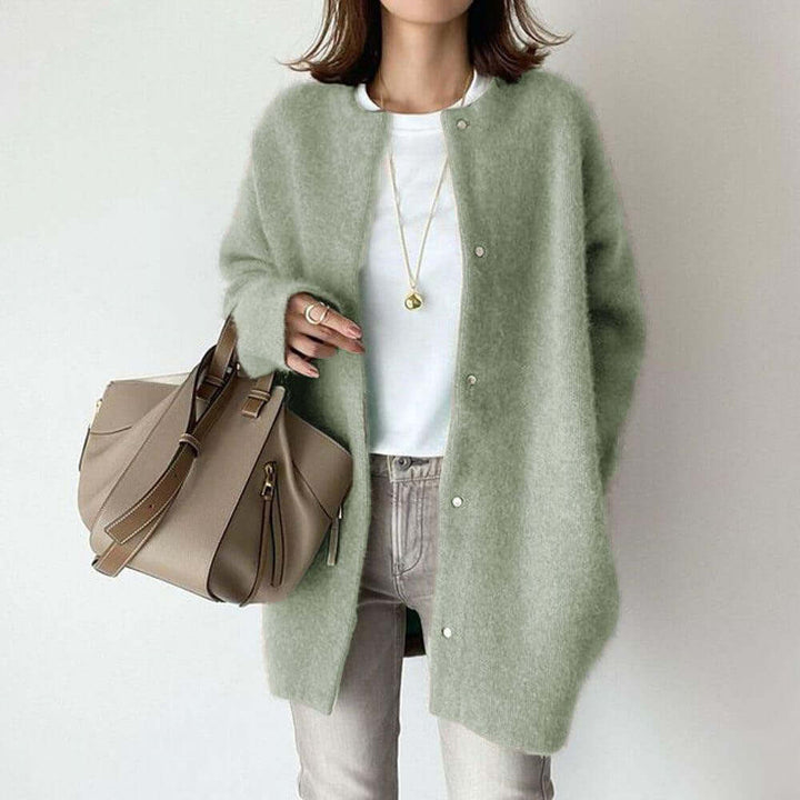 Weiche Strickjacke in Einheitsgröße für Frauen