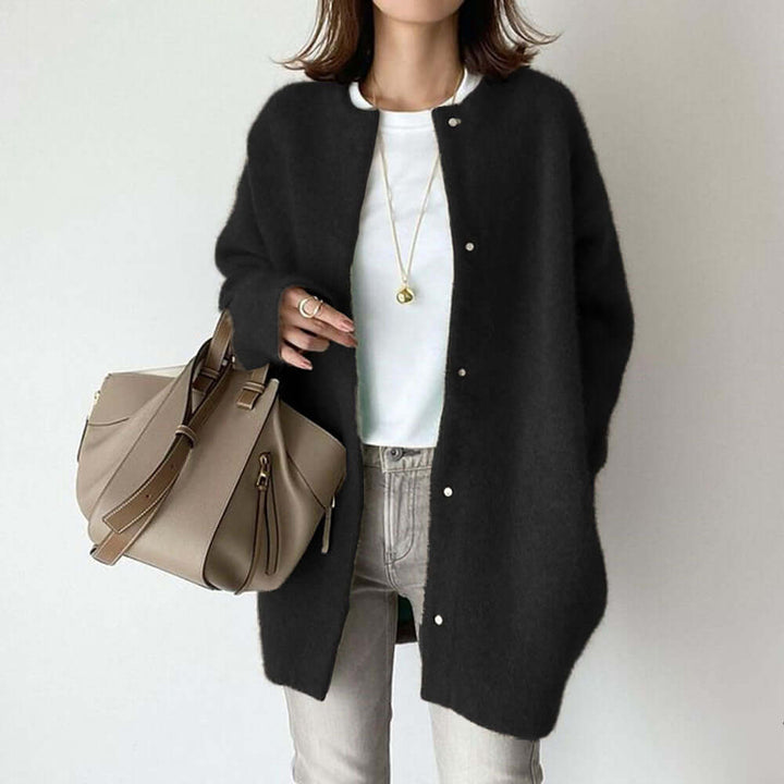 Weiche Strickjacke in Einheitsgröße für Frauen