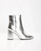 Cleome | Damen Silber Metallisch Stiefeletten