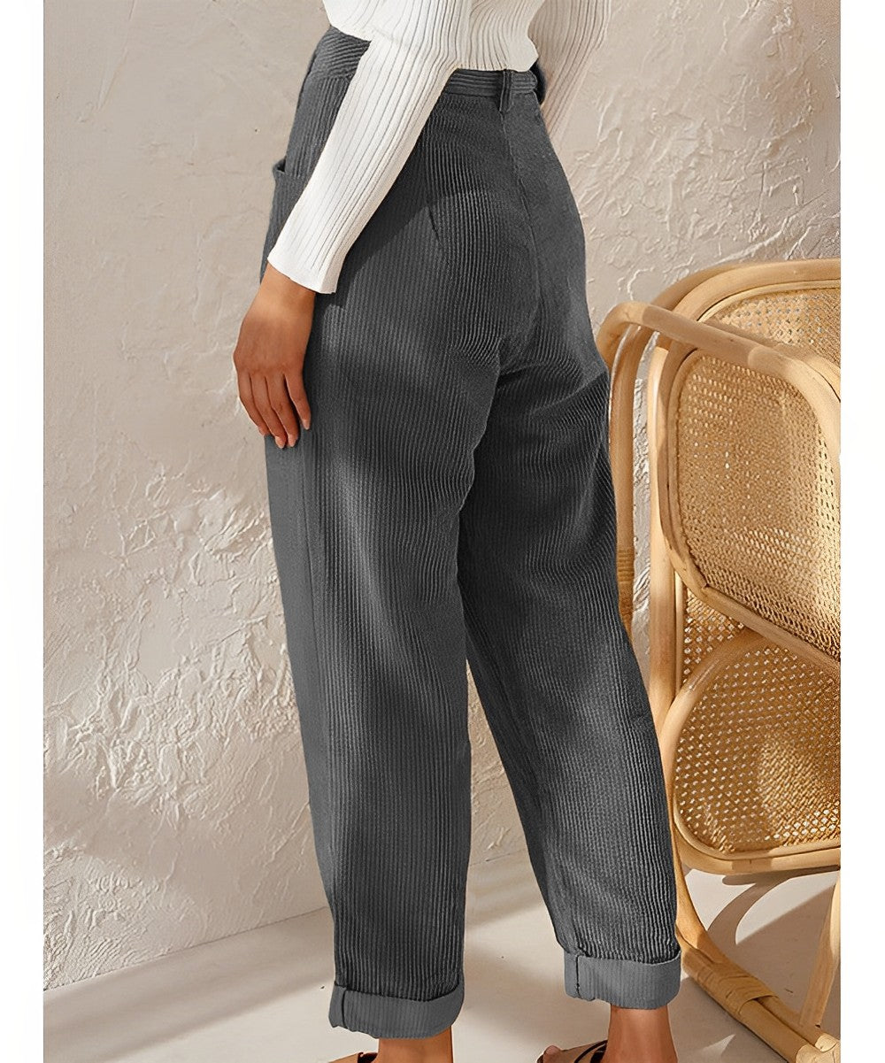 Jena | Hoch-Tailliert Hose Für Frauen